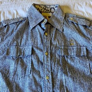 Diesel resort style shirt button down medium